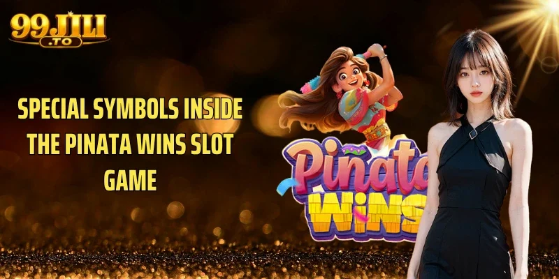 Special symbols inside the Pinata wins slot game
