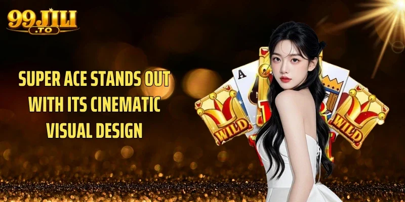 Super ace stands out with its cinematic visual design